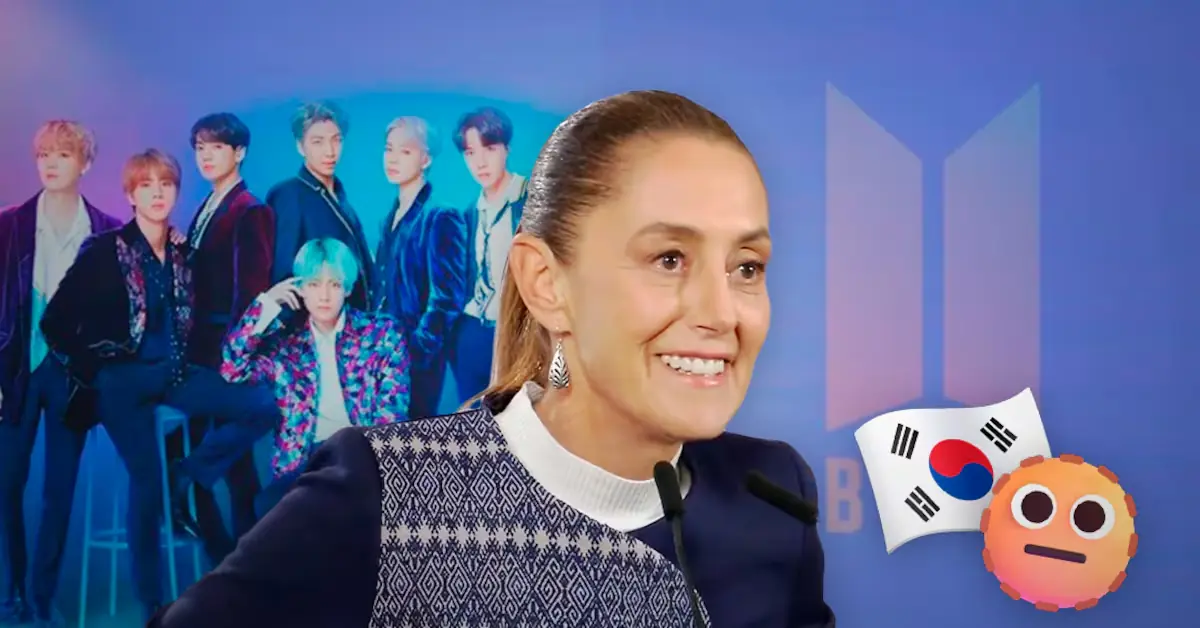 La presidenta mexicana solicita más conciertos de BTS en respuesta al interés juvenil.