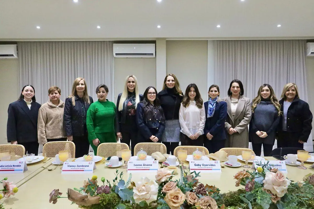 La presidenta del DIF Monterrey encabezó una reunión para coordinar apoyos a familias vulnerables en Nuevo León.
