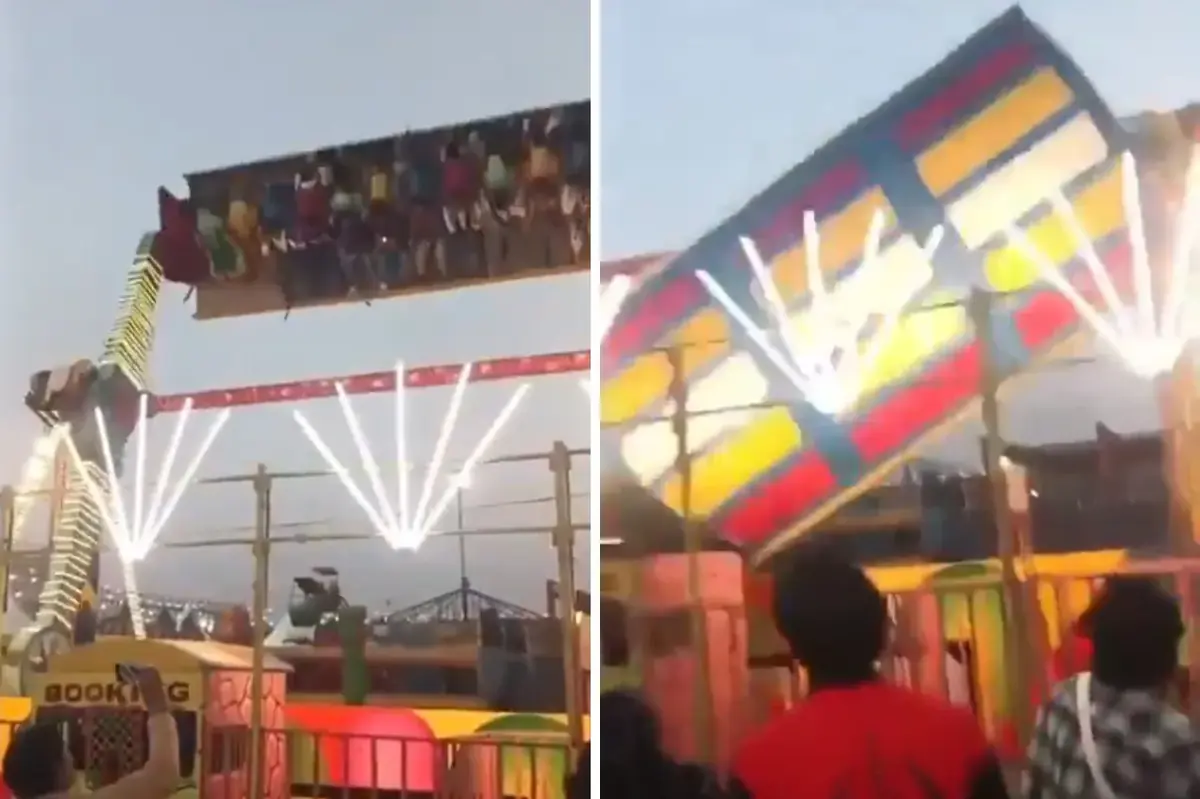 Dos personas fallecieron y al menos 13 resultaron heridas en un accidente en una feria artesanal.