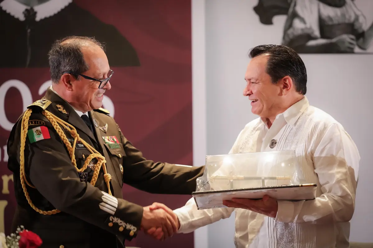 El Gobernador Joaquín Díaz Mena destacó el compromiso diario de los soldados en favor de la seguridad y soberanía nacional.