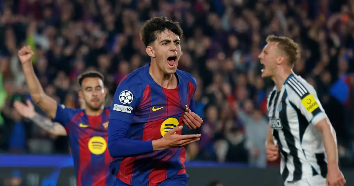 Con una victoria contundente, el Barcelona demuestra su fuerza en el torneo europeo al golear al Newcastle por 7-2.