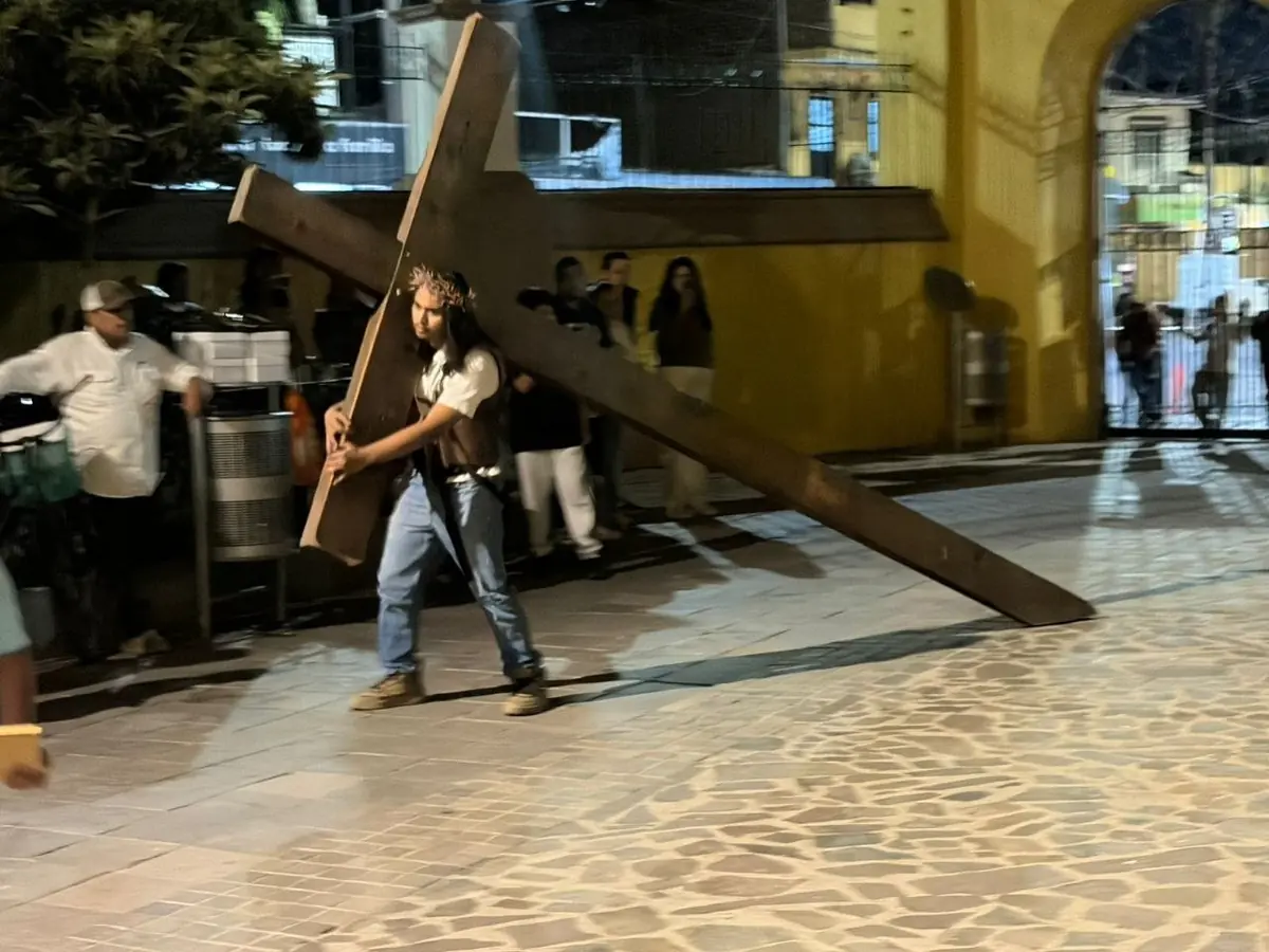 La comunidad se alista para la representación del viacrucis el 3 de abril.