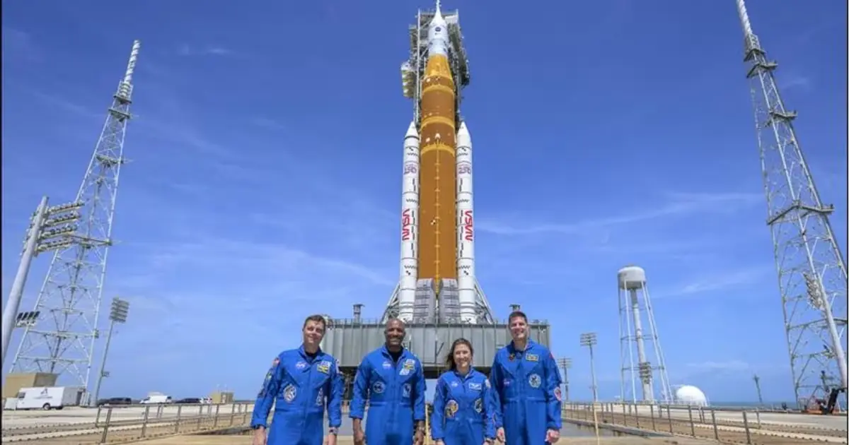 El lanzamiento de la misión Artemis II por la NASA se realizará el 1 de abril de 2026.