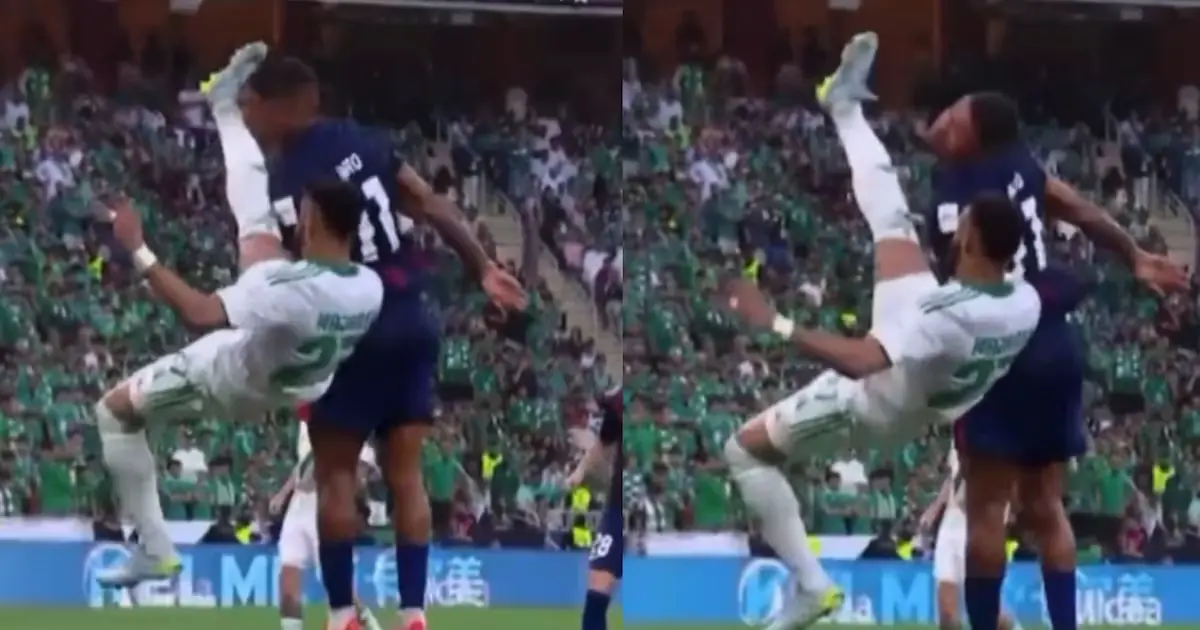 La brutal jugada generó caos en el partido y preocupaciones sobre la seguridad de los futbolistas.