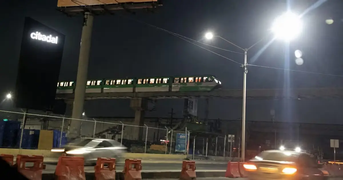 Las pruebas del monorriel de la Línea 6 del Metro mejorarán la movilidad en Monterrey.