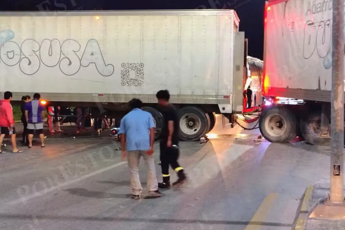Un trágico accidente de tránsito deja un muerto en la avenida José López Portillo.