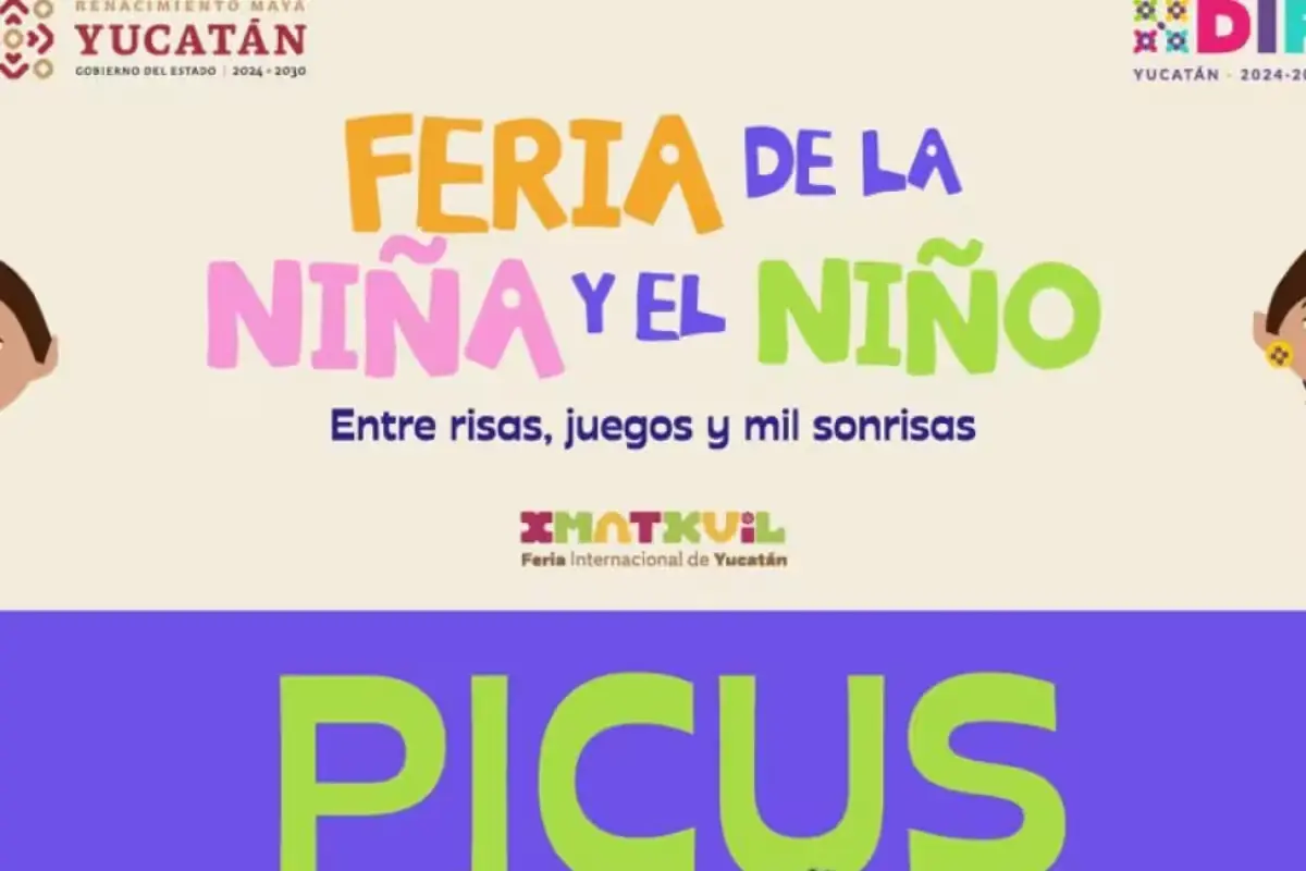 El evento, programado para el Día del Niño, busca fomentar la convivencia familiar en Yucatán.