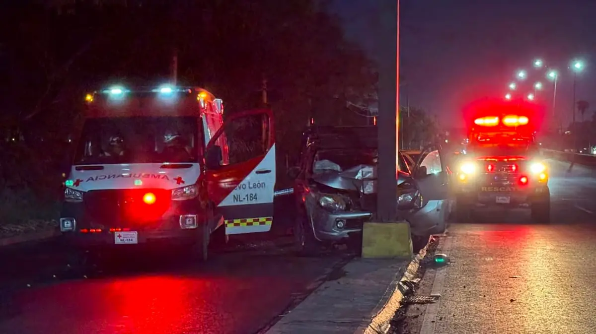 Un accidente en la Carretera a Laredo causó la muerte de un hombre esta madrugada.