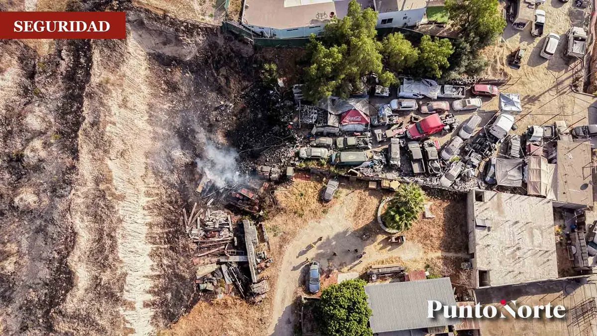 Un incendio en Tijuana no dejó lesionados, pero afectó seriamente un negocio local y amenazó viviendas cercanas.