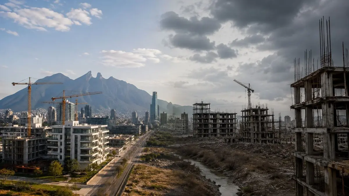La combinación de factores económicos y regulaciones frena el crecimiento urbano de Monterrey, afectando a miles de familias.