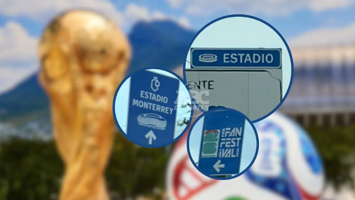 La ciudad adelanta su preparación visual con señalizaciones para el evento deportivo.