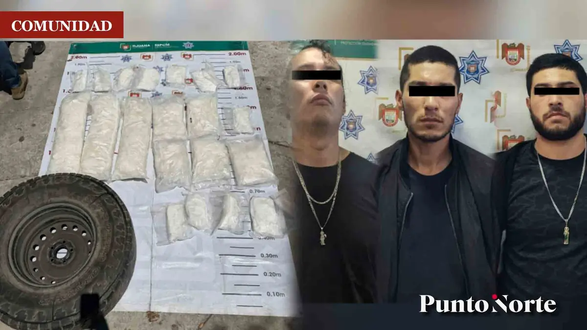 Un asalto vehicular se torna en descubrimiento de más de 38 kilos de droga en Tijuana.