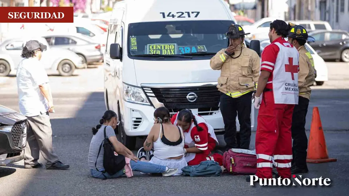 El incidente ocurrió durante la tarde, y las víctimas recibieron atención médica en el lugar.