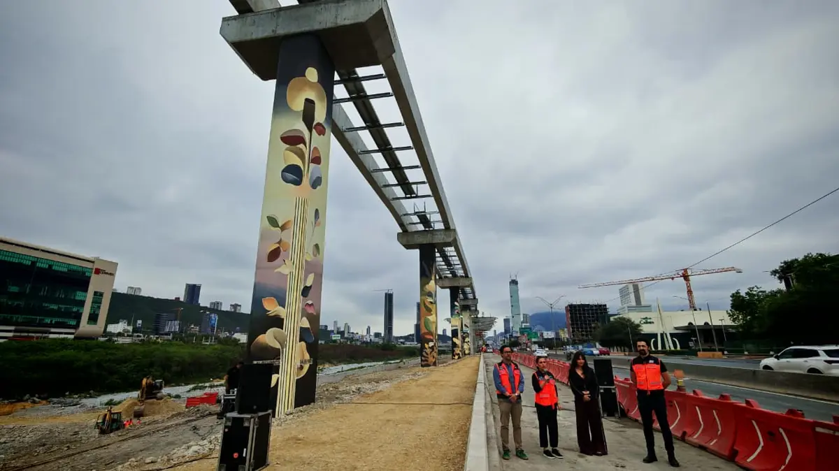 La obra artística busca embellecer la ciudad y promover el arte comunitario.