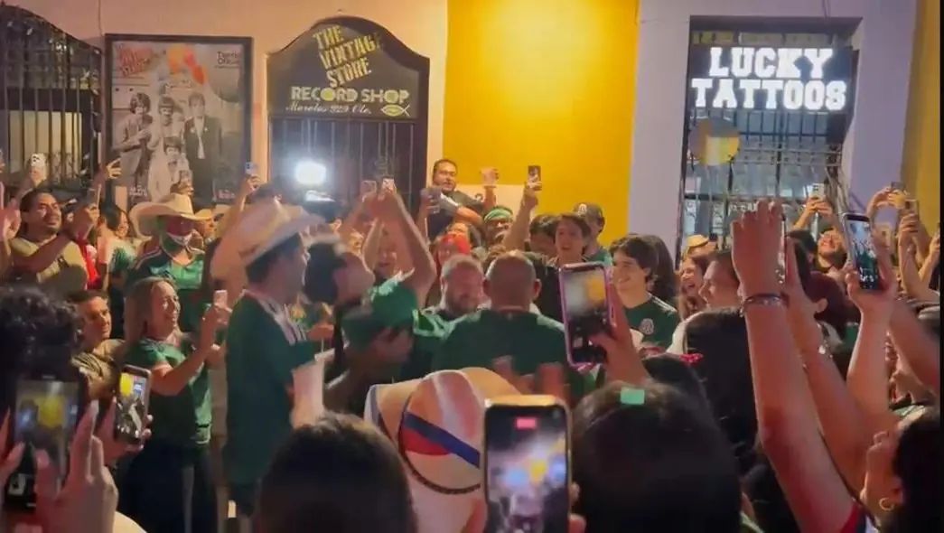 La victoria de 3-0 de la Selección Mexicana deja huella en Monterrey.