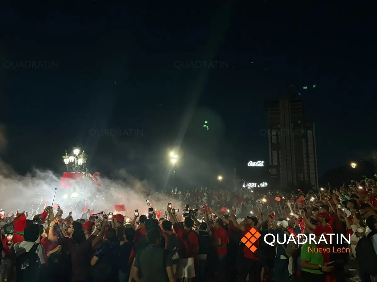 La comunidad se une a un ambiente festivo previo al partido entre Marruecos y Países Bajos.