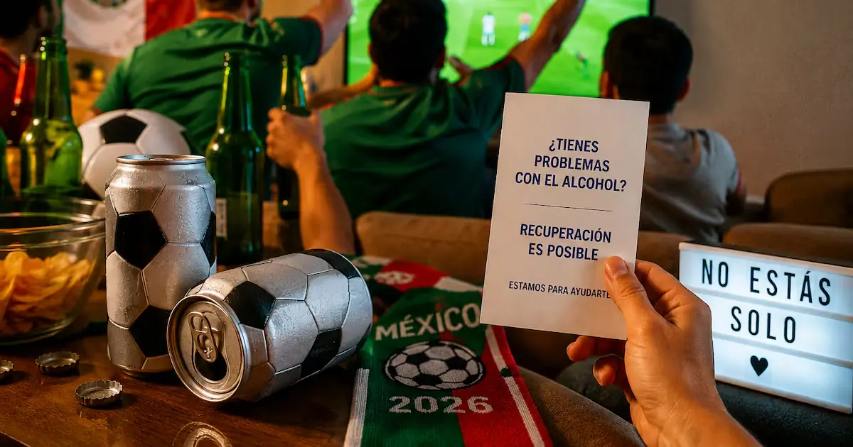 Alcohólicos Anónimos prevé un incremento en las solicitudes de apoyo tras el Mundial debido al aumento en el consumo de alcohol.