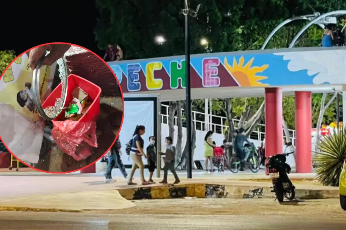 Una familia alertó sobre la venta de esquites peligrosos en un parque público, generando preocupación por la seguridad alimentaria.