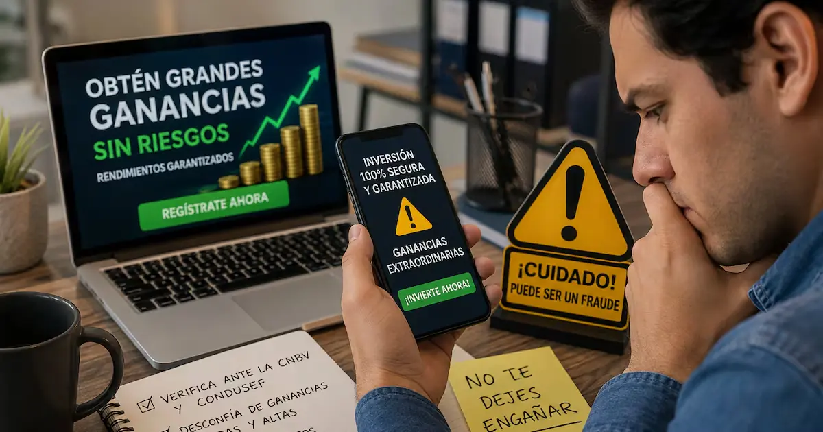 La SSPC lanza advertencias sobre esquemas piramidales que vacían cuentas.