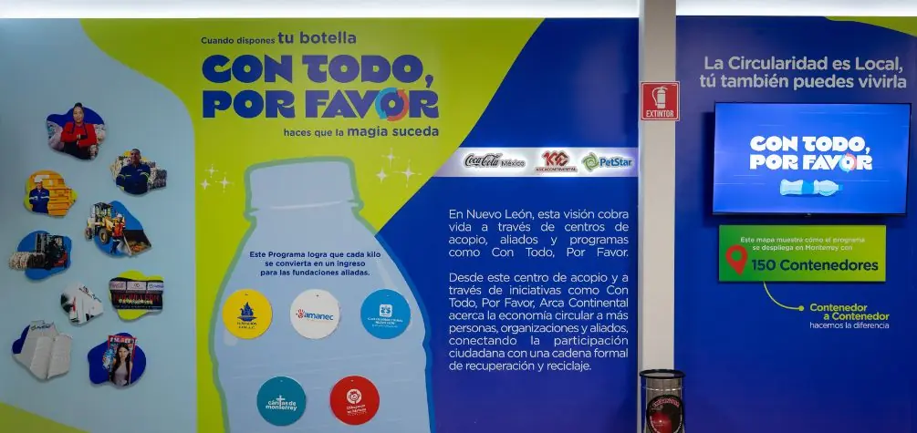 Este espacio fomenta la economía circular y la cultura del reciclaje en México.