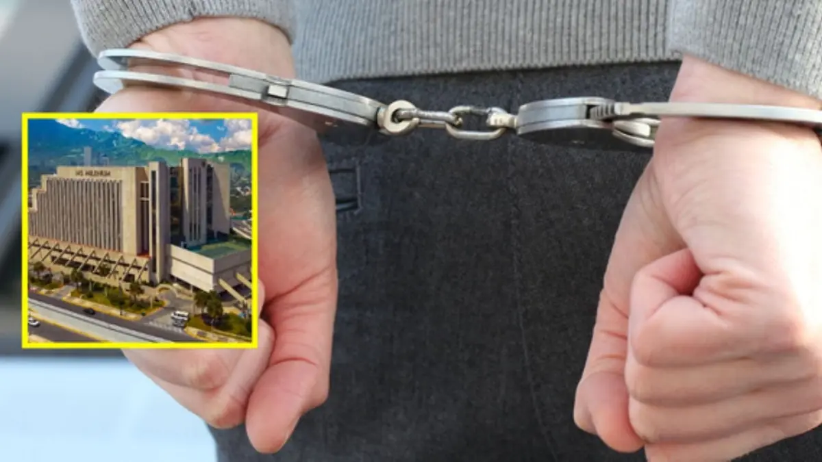 Un hombre fue detenido tras agredir a una mujer en una habitación hotelera.