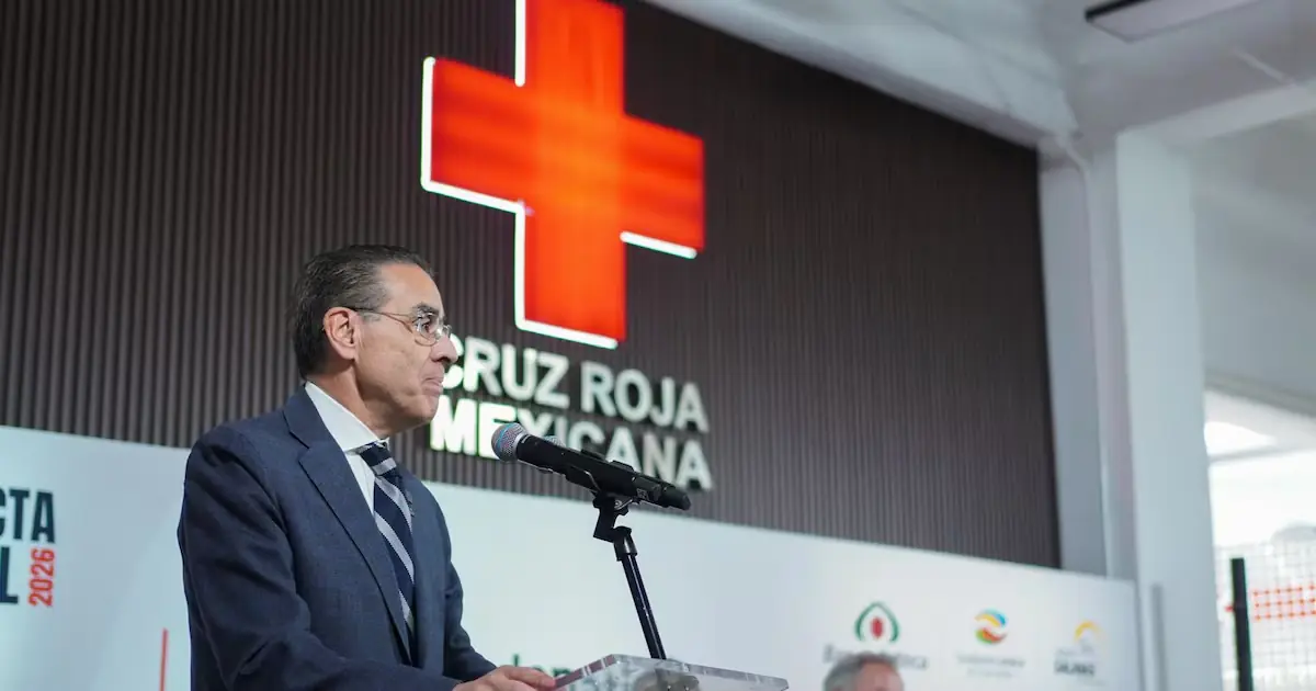 La colaboración busca fortalecer la operación de la Cruz Roja en todo el país.
