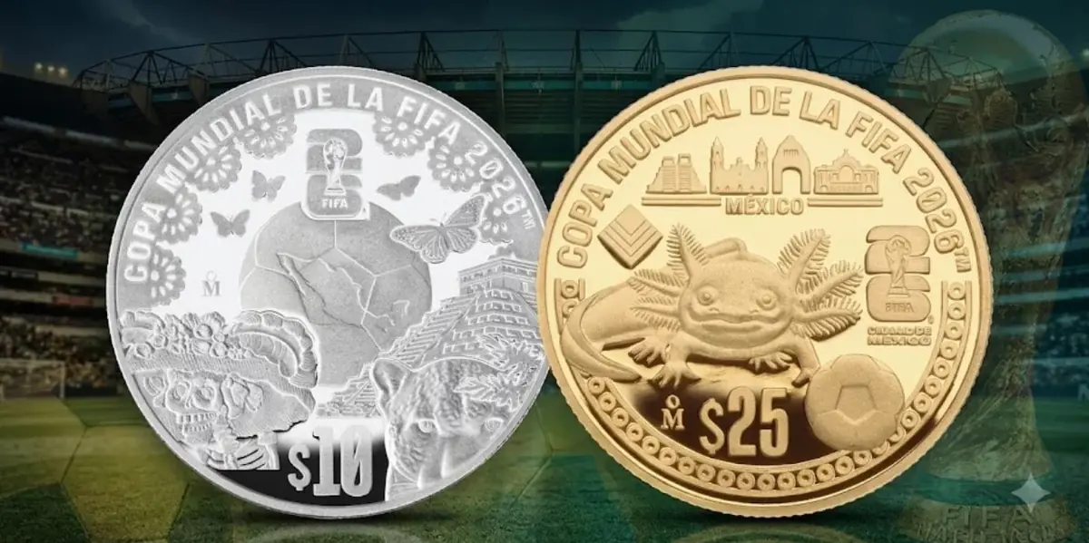 La venta de monedas de oro y plata comenzará en junio de 2026 en sucursales de BBVA.