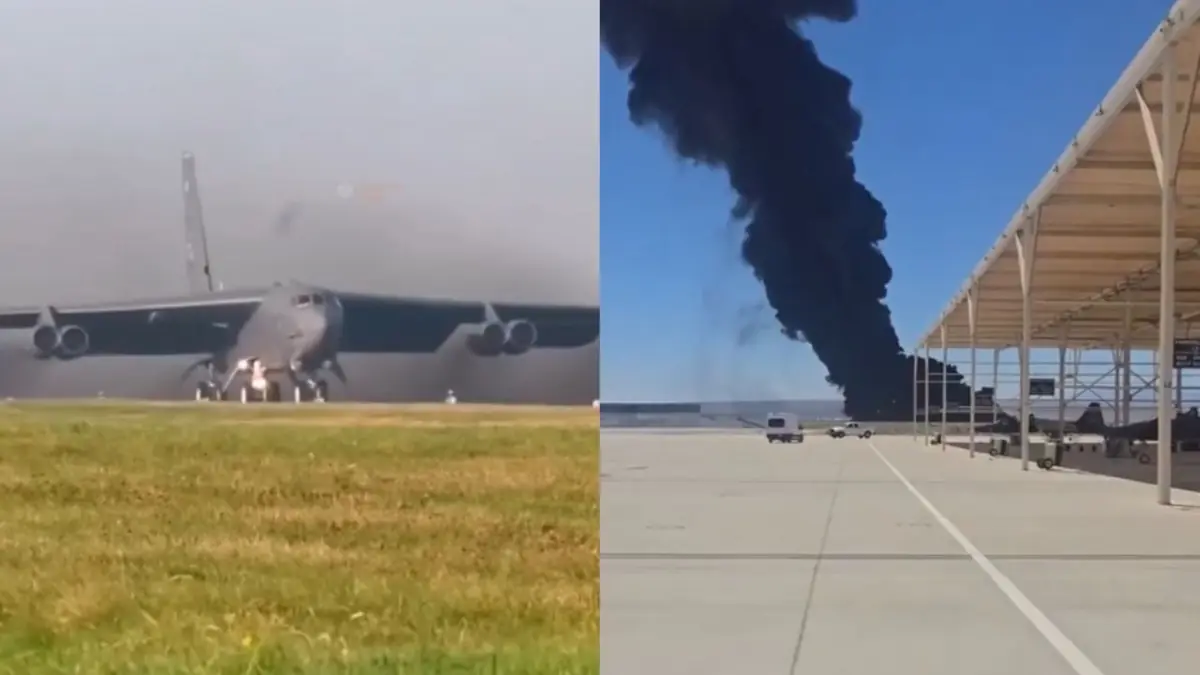 La Fuerza Aérea investiga el accidente de un B-52 en Edwards, sin reportar víctimas hasta el momento.
