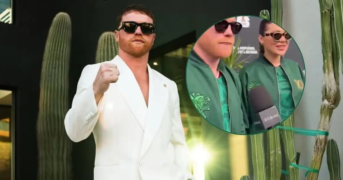 El boxeador Saúl "Canelo" Álvarez expresó su confianza en la Selección Mexicana durante el evento inaugural del Mundial.