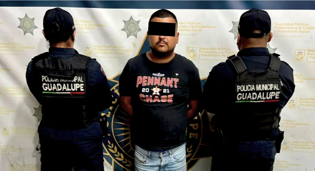 La detención fue posible gracias al seguimiento de cámaras de videovigilancia.