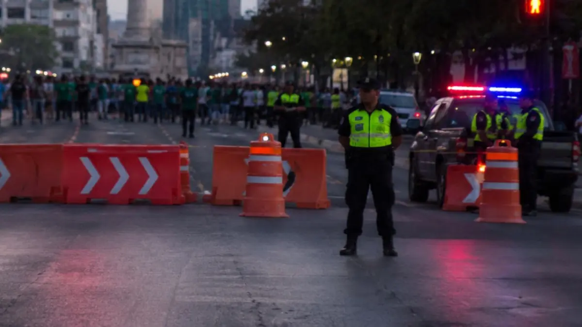 El Municipio implementa cierres viales para evitar complicaciones tras el evento deportivo.