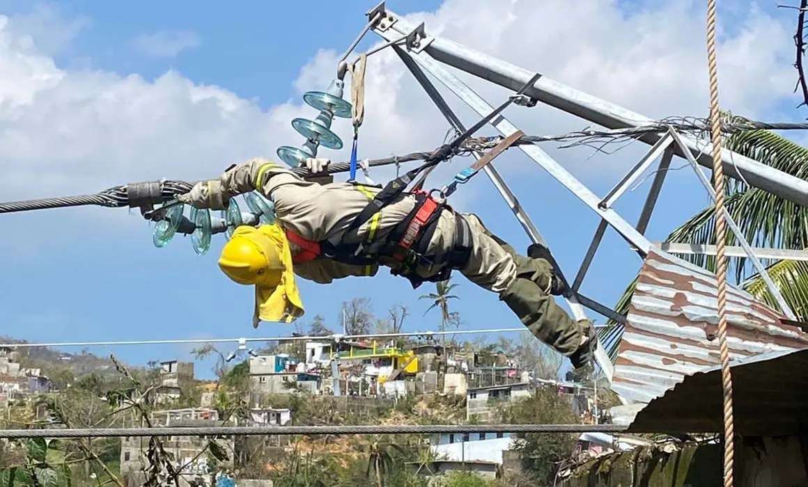 Recuperación del suministro eléctrico es casi total tras lluvias intensas en la región.