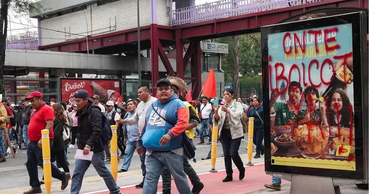La protesta persiste por demandas educativas tras más de una semana de manifestaciones en la capital.