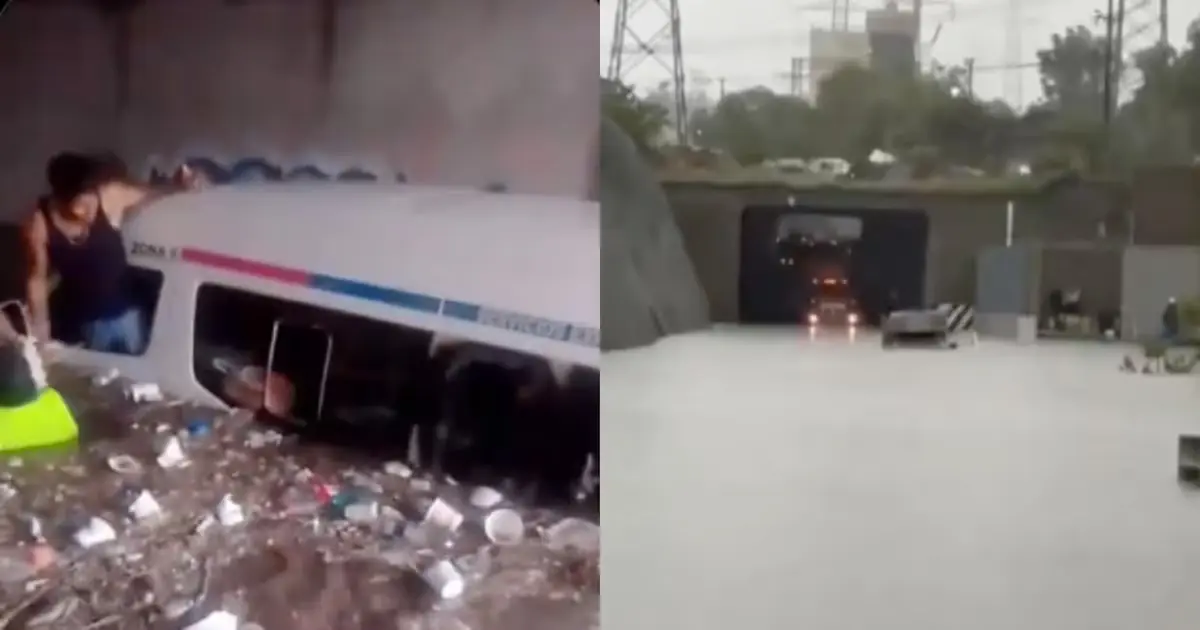 Las intensas lluvias en el Estado de México provocaron inundaciones severas, afectando vialidades y el sistema de transporte.