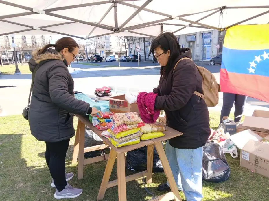 La colecta solidaria se pausa tras la negativa de la Cancillería para enviar ayuda.