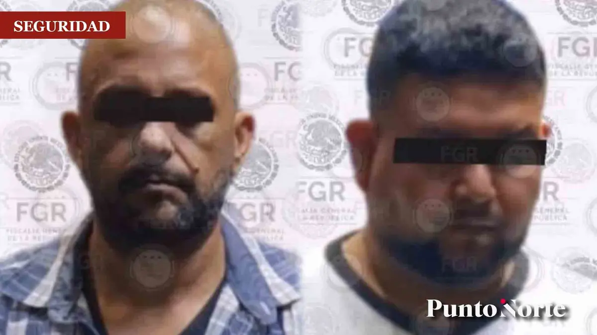La Fiscalía General de la República investiga el caso tras la captura de dos hombres con un cargamento significativo de droga.