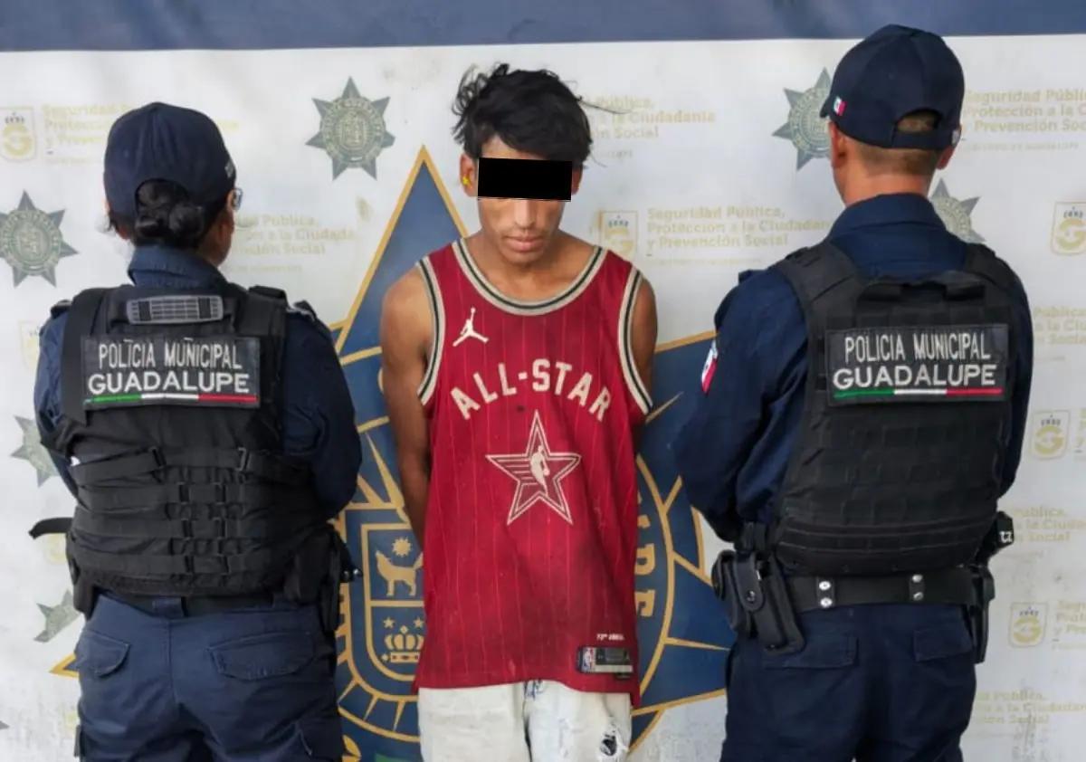 La captura se realizó gracias a cámaras de videovigilancia en la zona.
