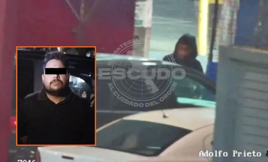 Un hombre investiga por varios robos mientras es hallado con hierba verde en Monterrey.