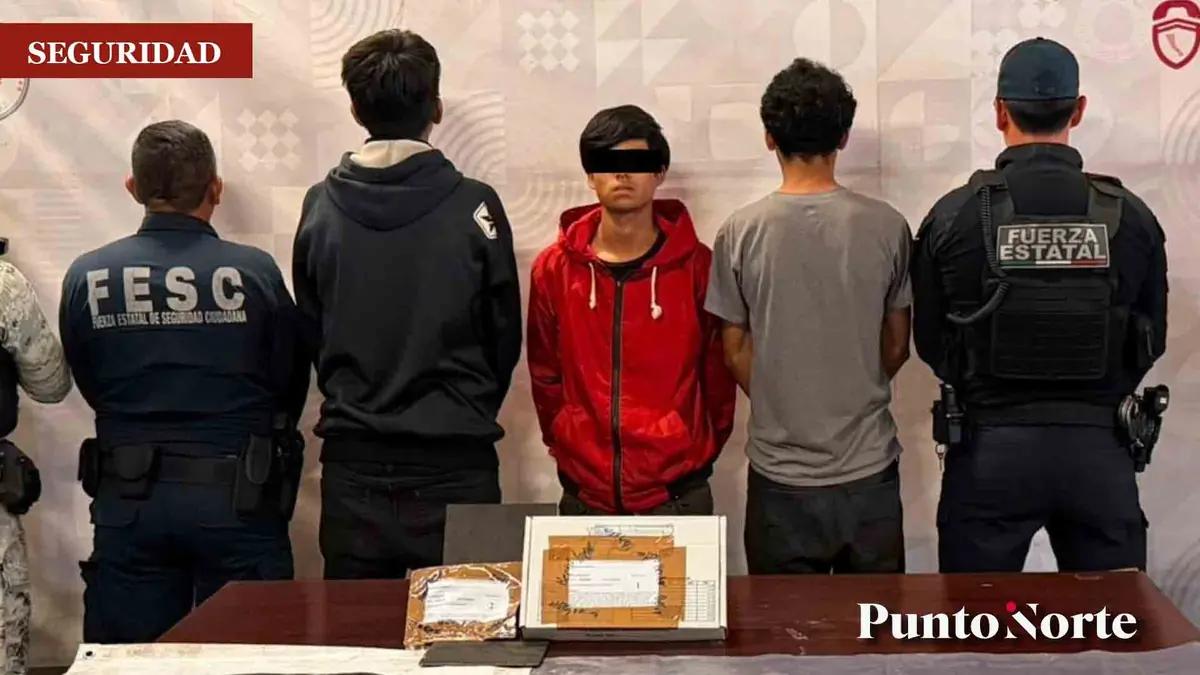 La rápida intervención policial permitió la captura de los sospechosos en la colonia Planetario.
