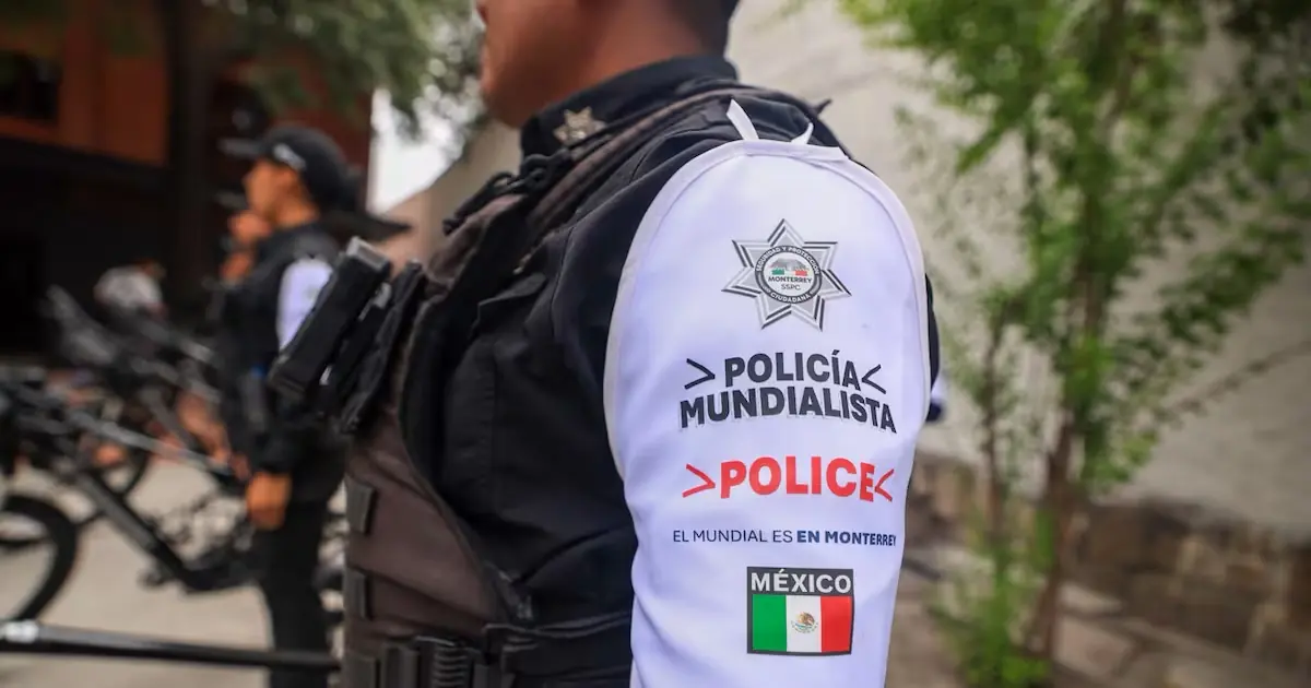 Un amplio operativo de vigilancia se implementa en el Centro de Monterrey para garantizar la seguridad durante la Copa de Fútbol.