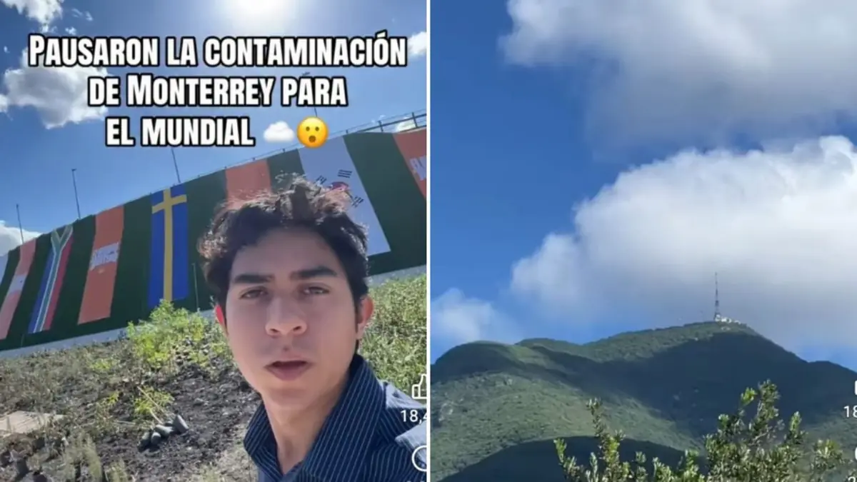 Las condiciones meteorológicas y no la contaminación han mejorado la visibilidad en la ciudad.