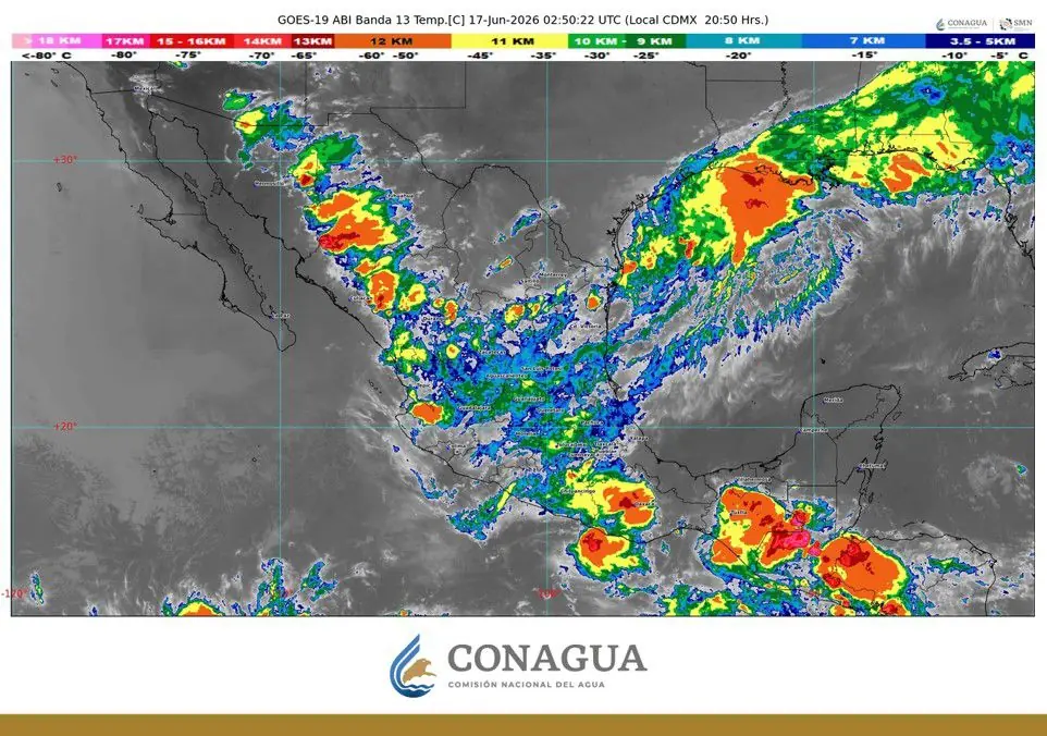 Prevén aumentos en precipitaciones y descenso de temperaturas en los próximos meses.
