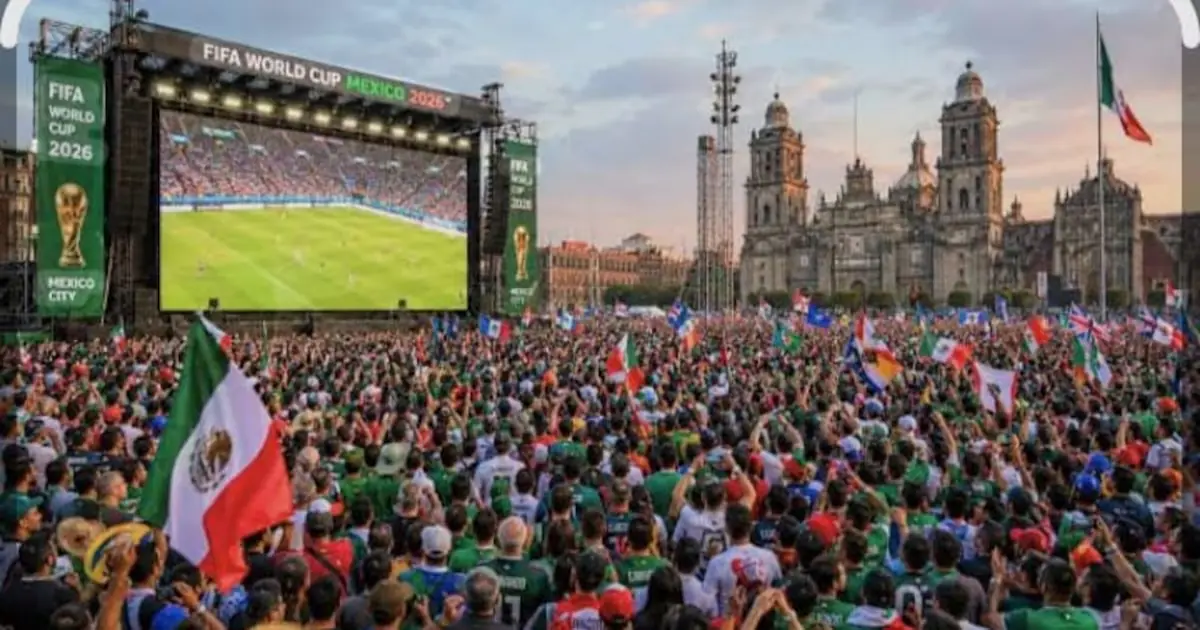 La movilización por la Copa del Mundo desafía el impacto de las protestas en el Centro Histórico.