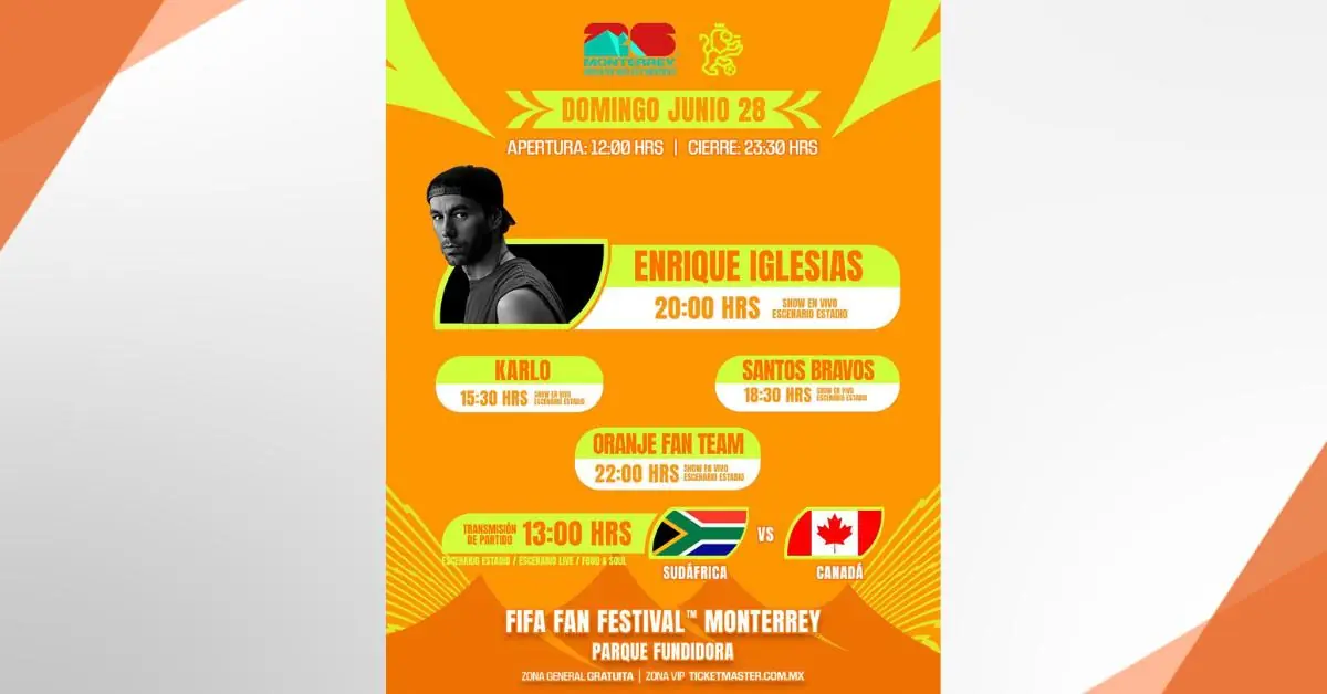 Este evento promete una jornada de fútbol y música en un ambiente familiar y gratuito para todos los asistentes.