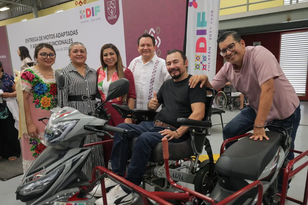 La entrega de apoyos busca fomentar la inclusión y autonomía en la movilidad.