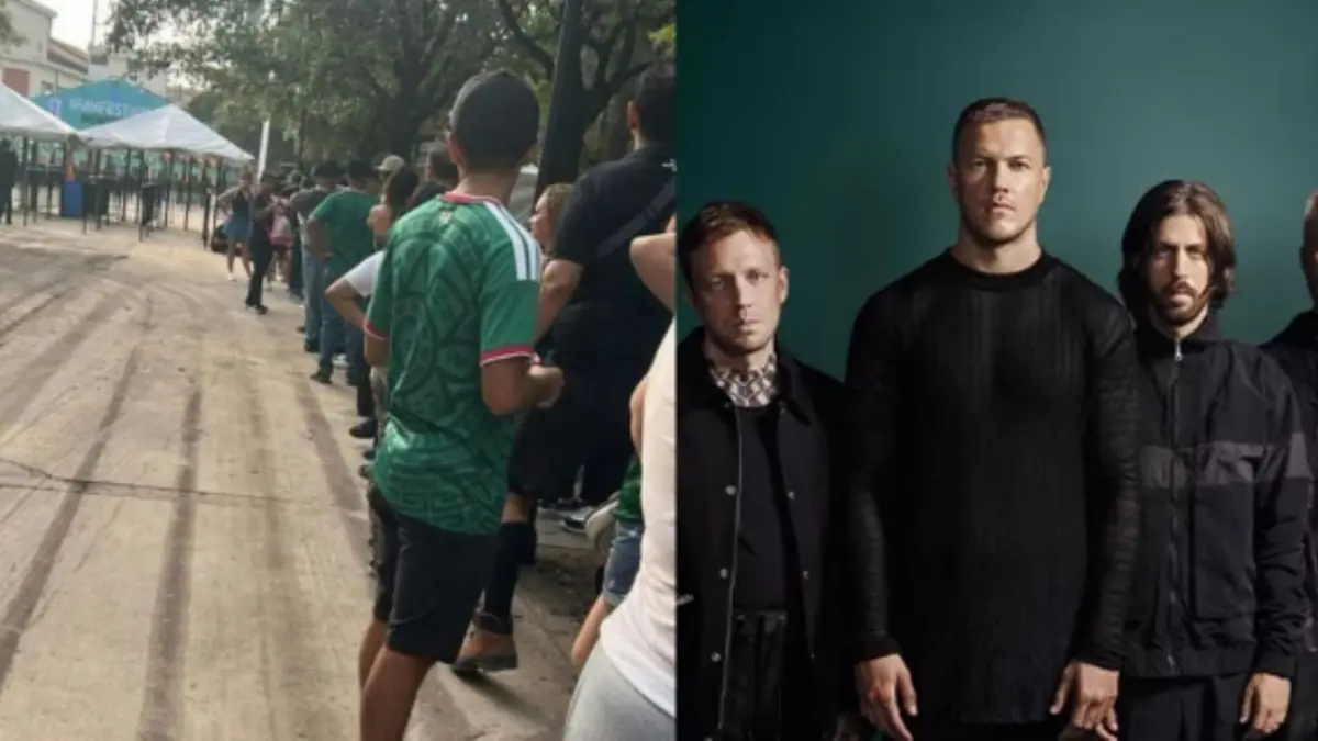La banda estadounidense se presenta hoy en un evento que combina música y fútbol internacional.