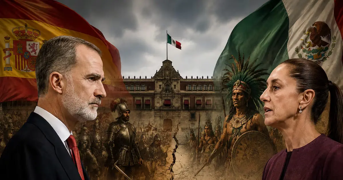 La llegada del rey de España a México busca mantener diálogos sobre la Conquista y el reconocimiento de pueblos originarios.