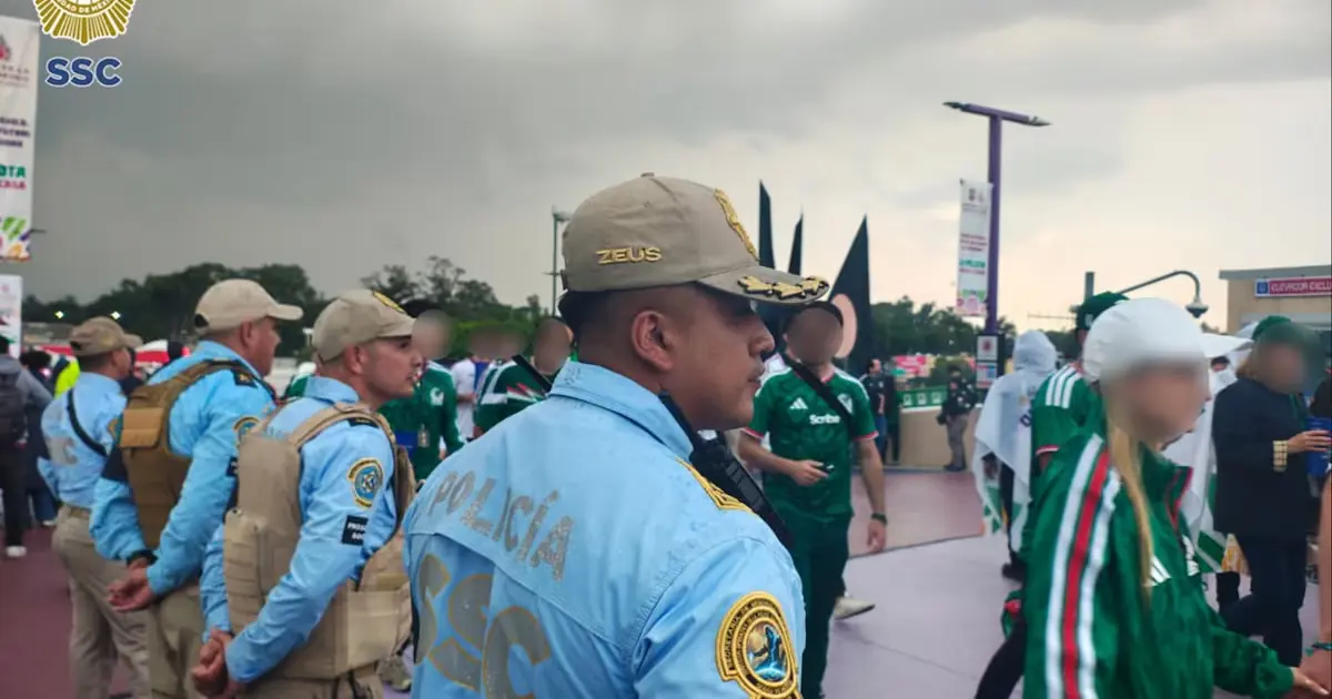 Seguridad en la Ciudad de México se refuerza con más de 46 mil elementos durante el torneo.