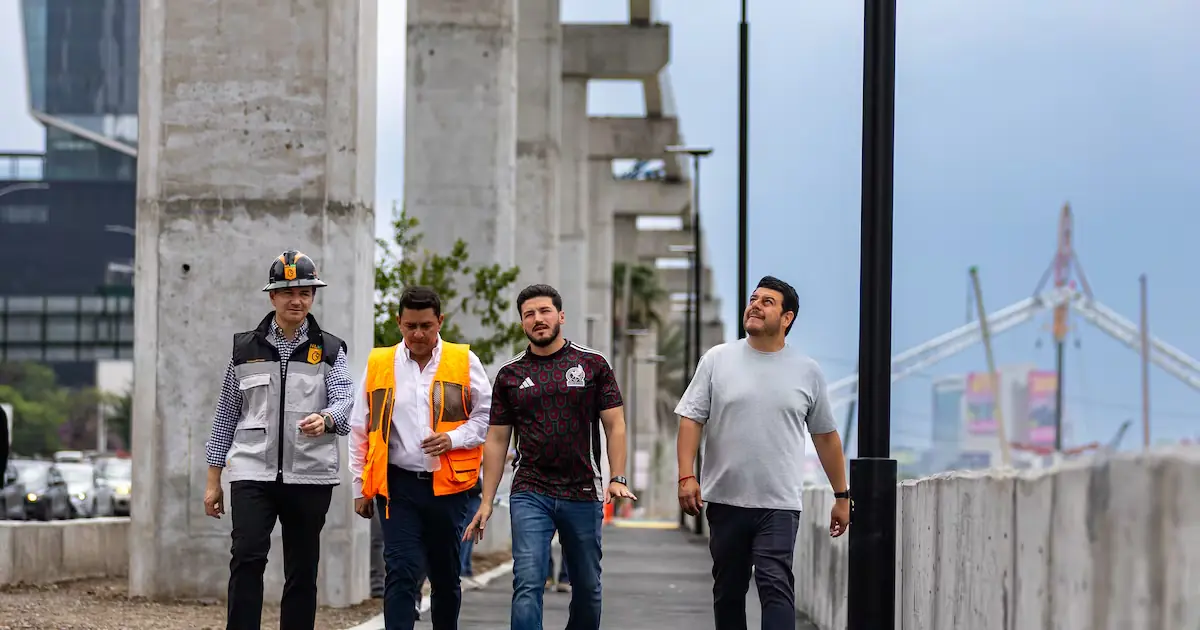 Obras de infraestructura conectarán importantes estaciones del Metro en Nuevo León.