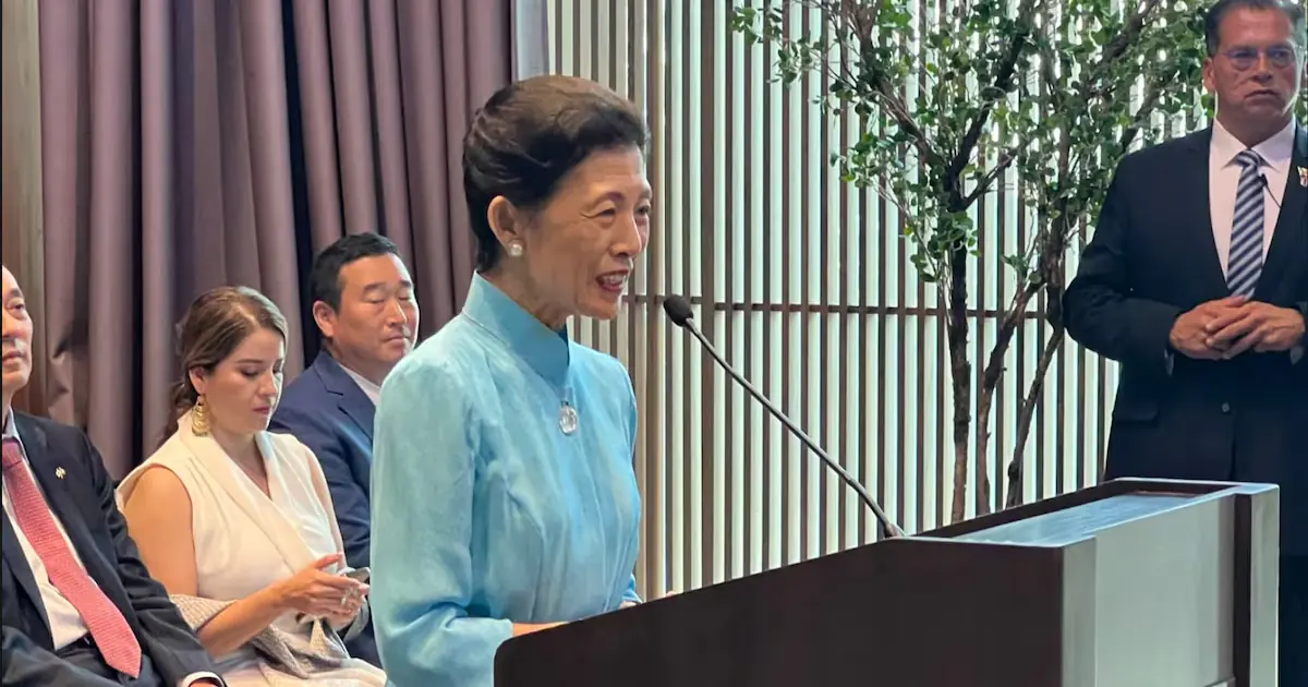 La princesa Hisako de Takamado visita Monterrey y pide respaldo para la Selección Nacional Japonesa.